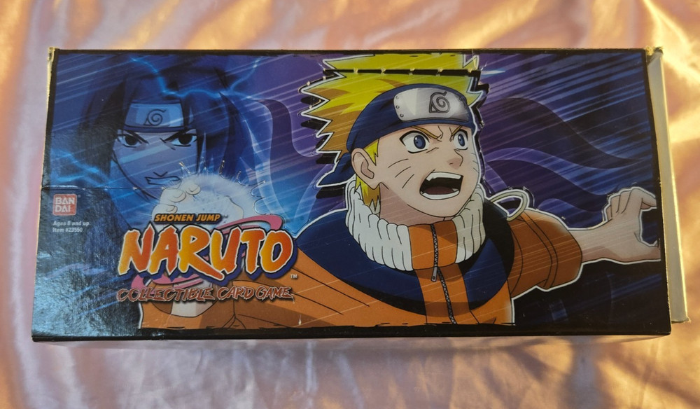 Naruto CCG Deck Display Box Approaching Winds *EMPTY BOX ONLY*