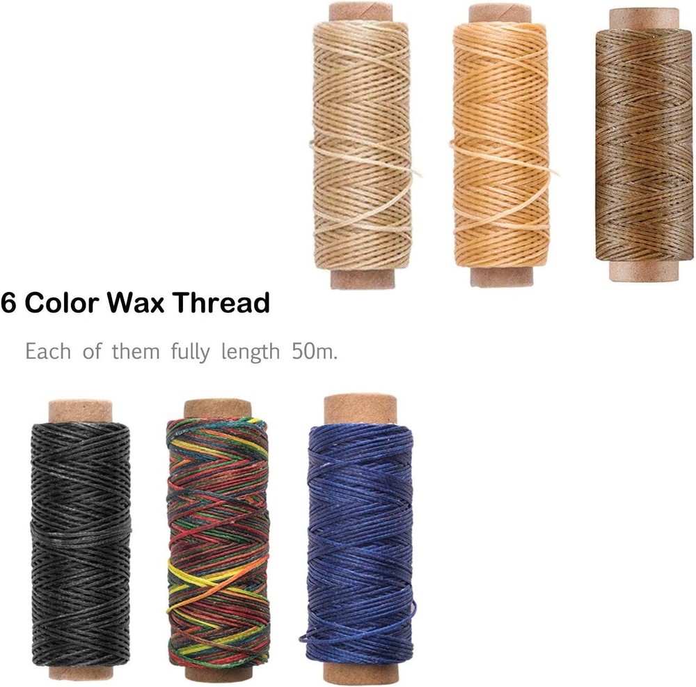Luxury Bookbinding Kit: 24 Essential Tools with Real Bone Folder & Wax Thread