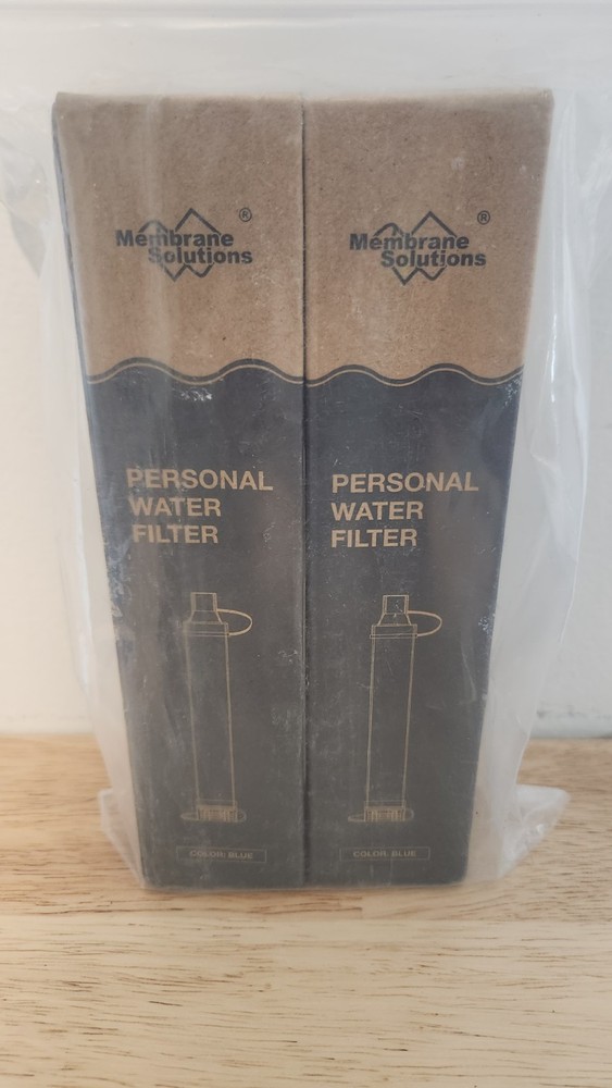 Personal Water Filter Membrane Solutions 2 PACK NEW