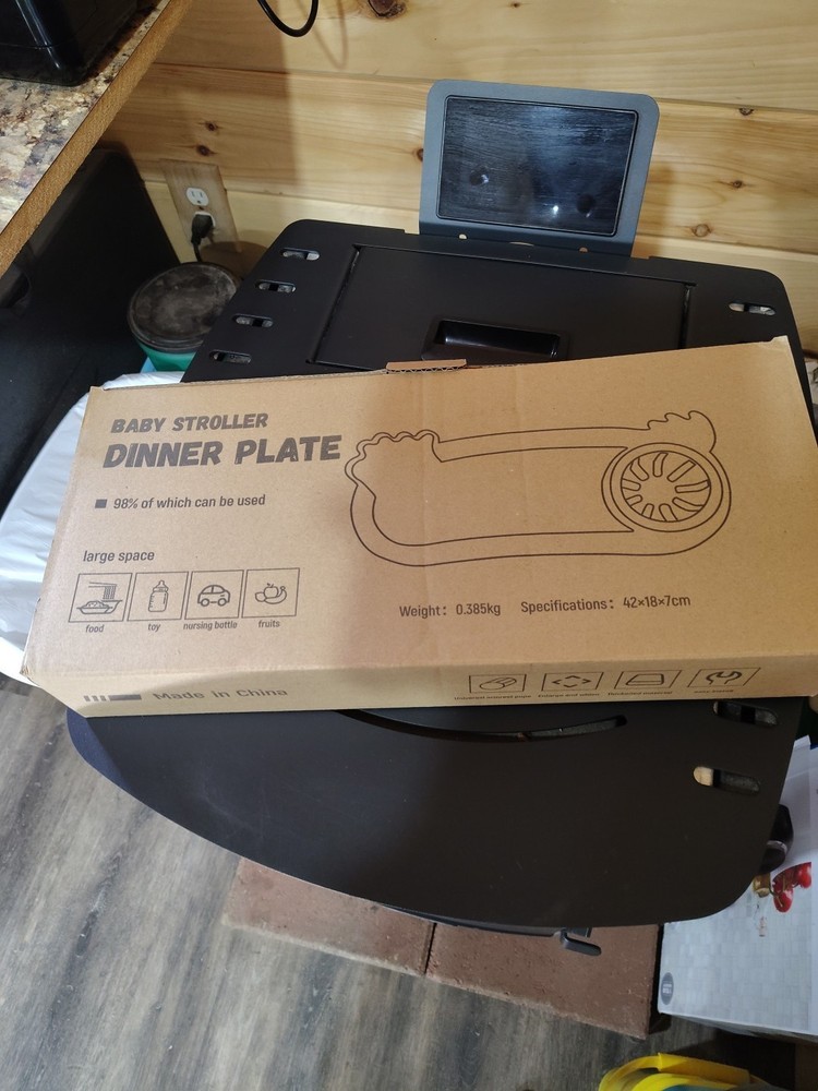 Third Generation Dining Tray Baby Stroller Dinner Plate
