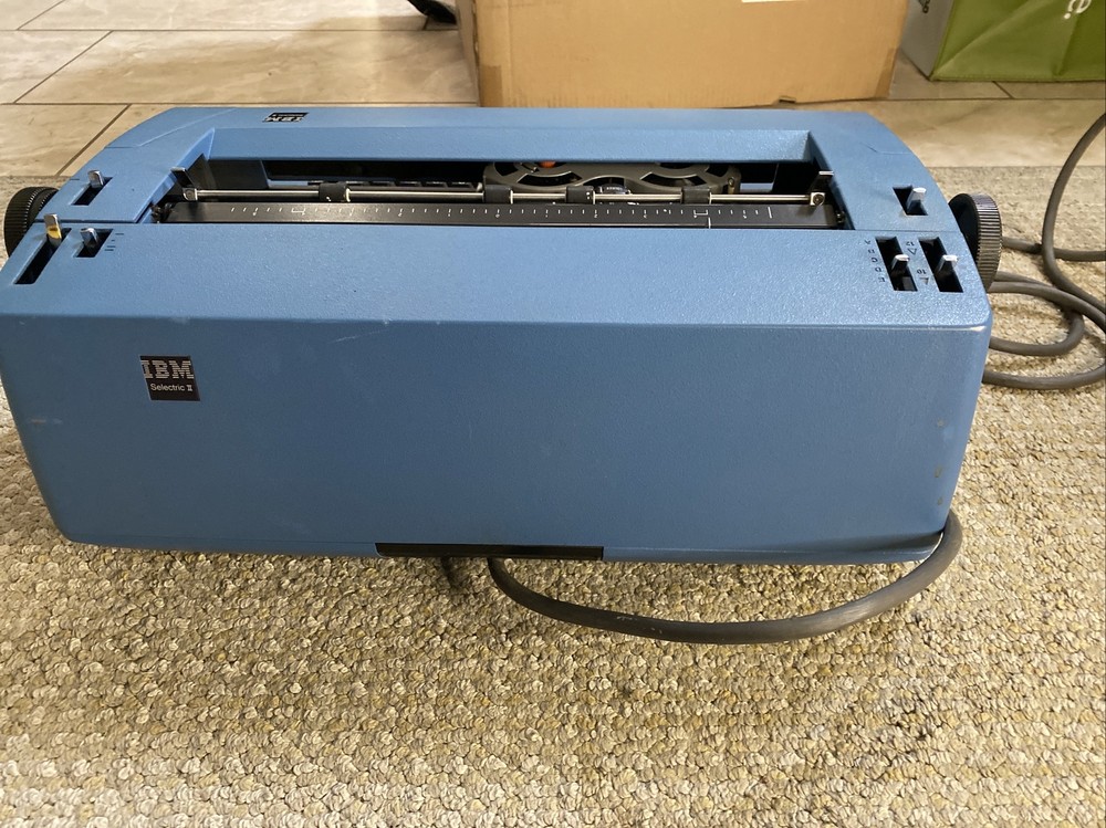 IBM Selectric II Correcting Typewriter Untested Please Read