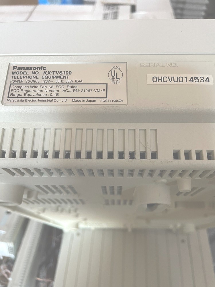 Panasonic TVS100 2 Port Voicemail System KX-TVS100