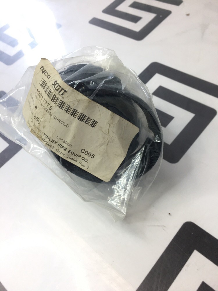Scott Tyco 10011775 Diaphram Shroud 4 PACK Black SCBA