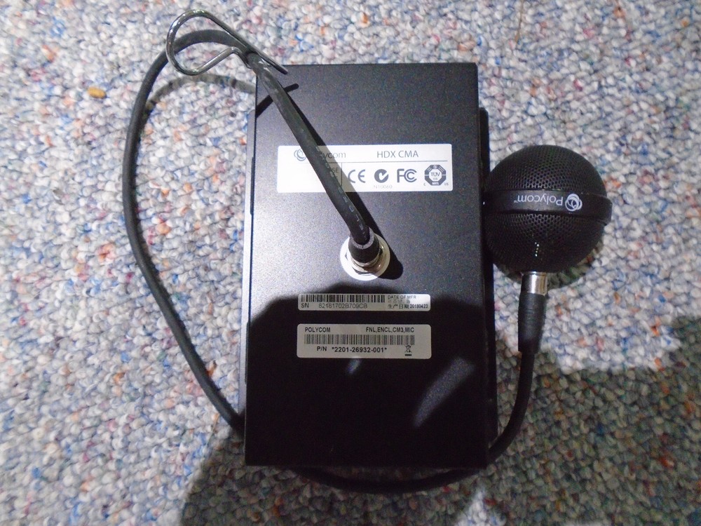 Polycom 2201-26932-001 HDX CMA Ceiling Microphone Black