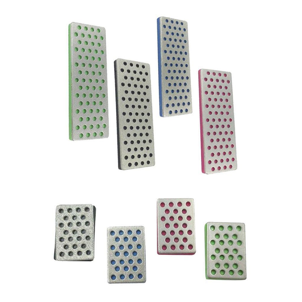4 Pack Diamond Whet Small   Sharpening Tools - Coarse / Fine /  Sharpening