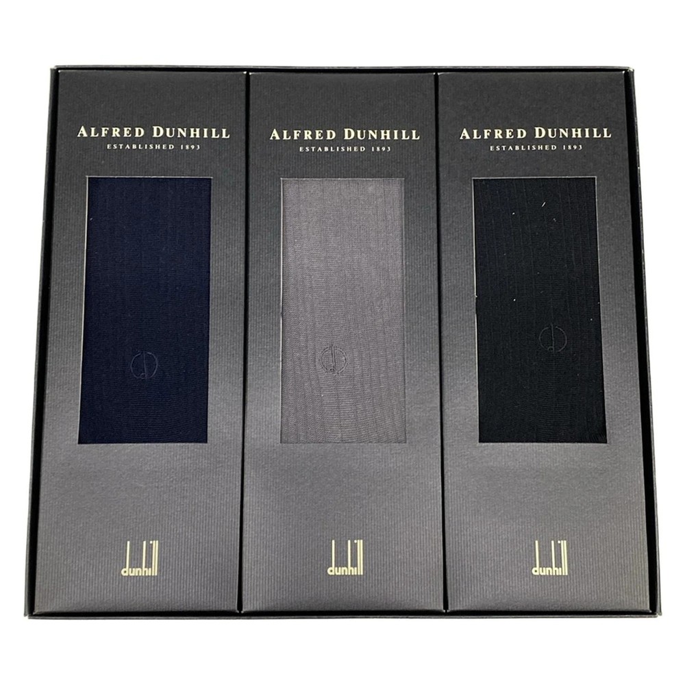 dunhill/ALFREDDUNHILL - Black Gray Navy Accessory