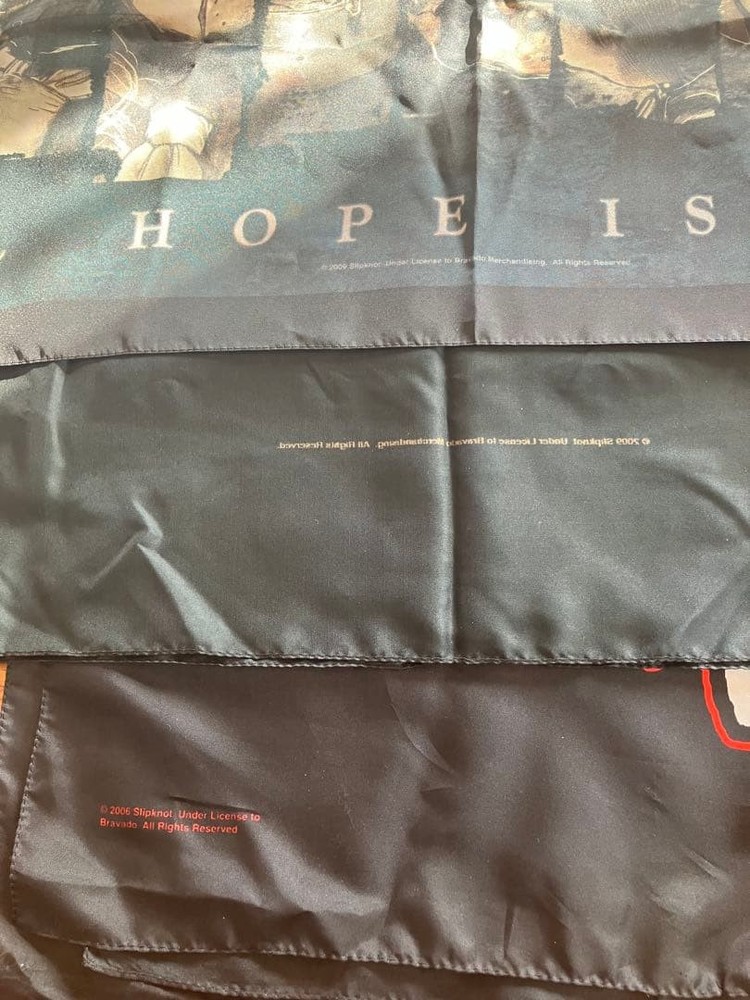 Slipknot Flag　3 pieces set