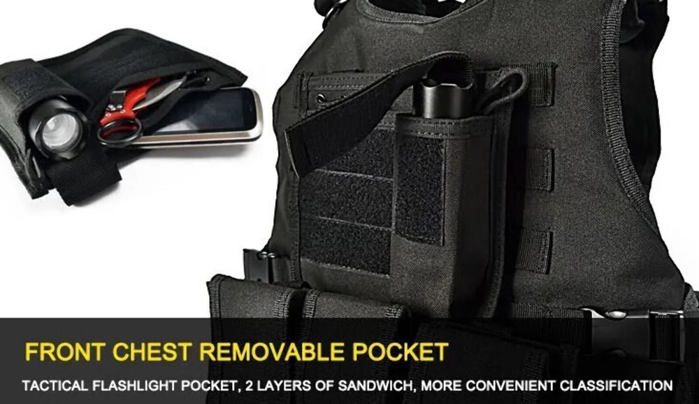 Force Recon Ghost Camo Molle Tactical Vest Plate Carrier