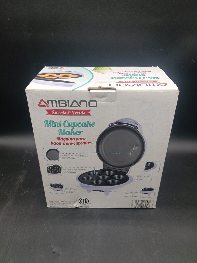 NEW Ambiano Mini Cupcake Purple Maker