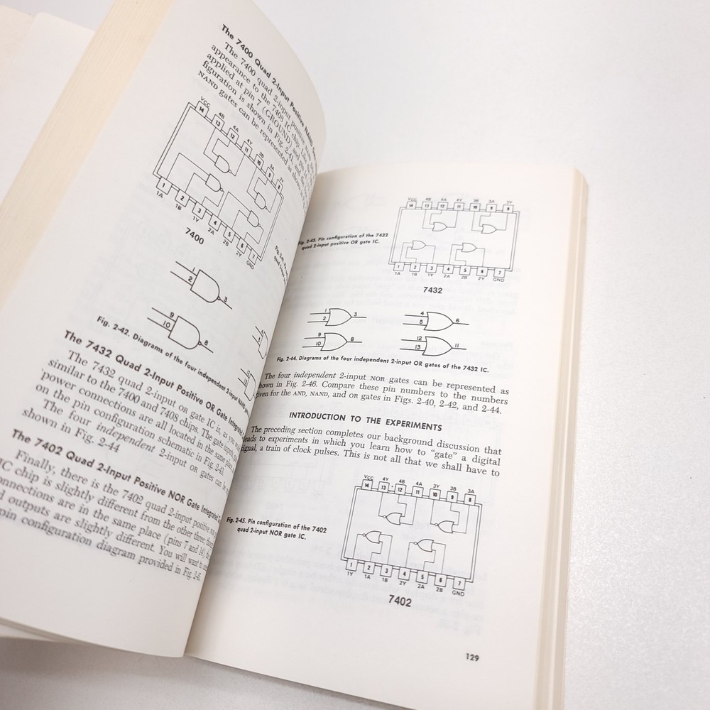Blacksburg Logic & Memory Experiments Using TTL ICs Book 1