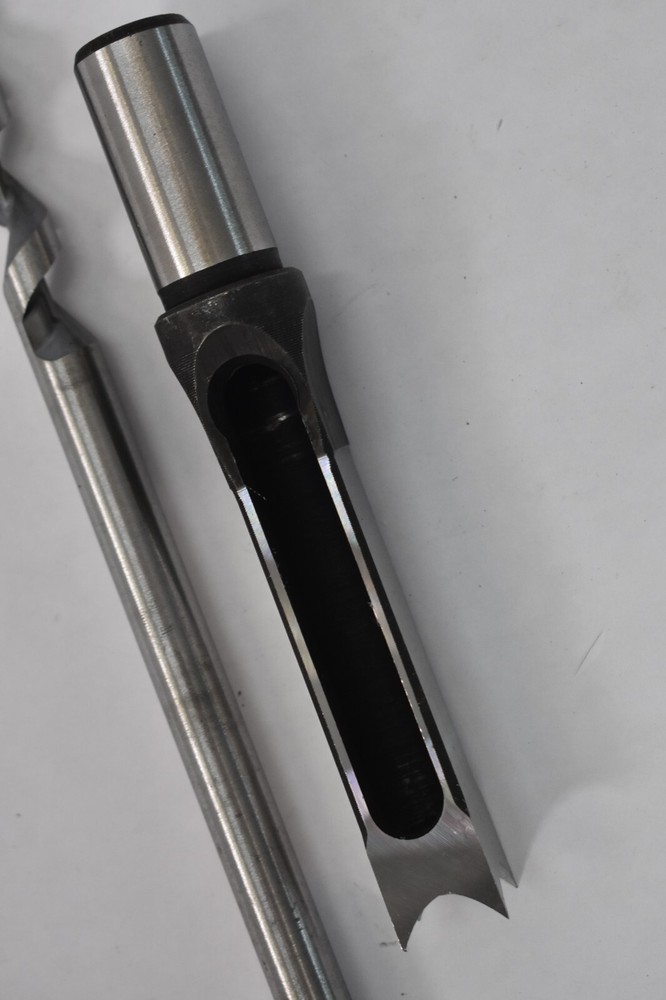 ArhaR Square Hole Drill Bit Square Auger Mortise Chisel Bit Tool Guide 12.7mm