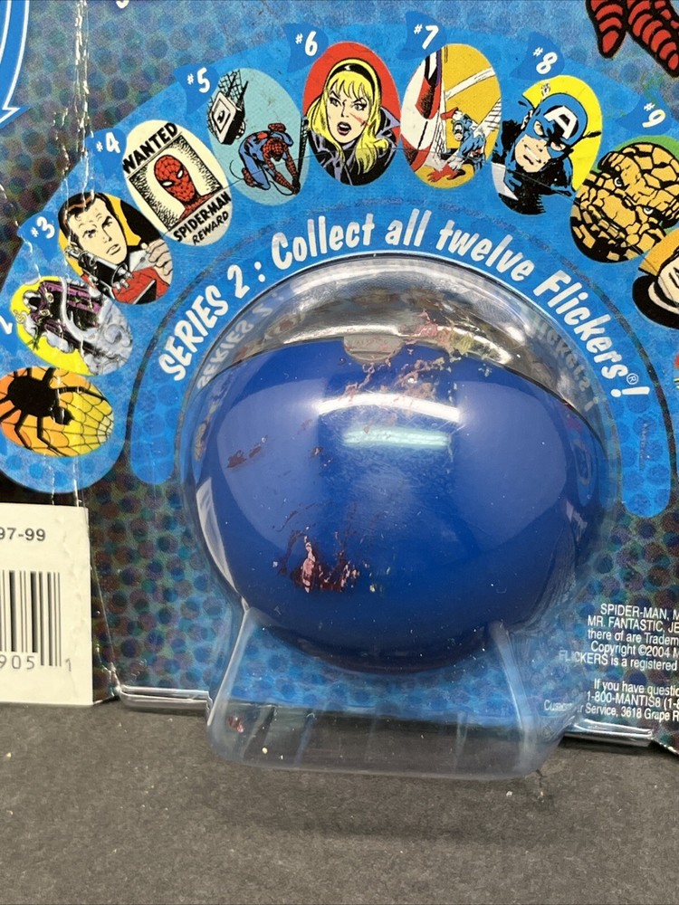 Marvel Flicker Rings Amazing SpiderMan #2 Series 2 NIB 2004