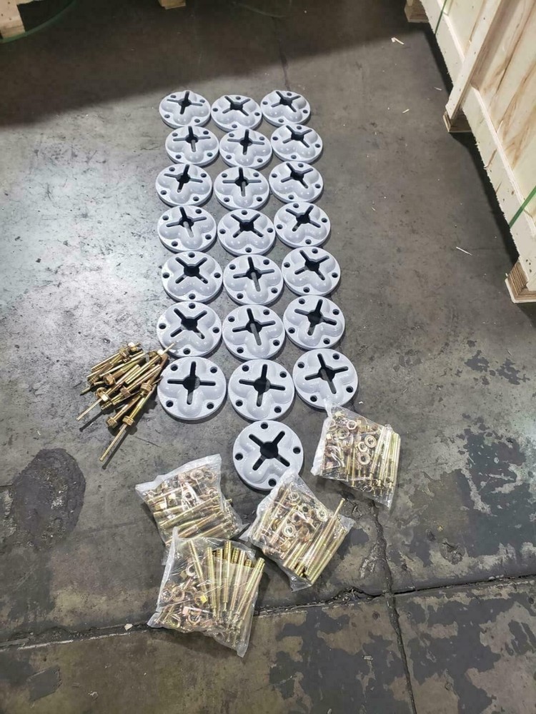 New Auto Body Frame Machine Floor Rack System 10 TON Puller 22 anch pots