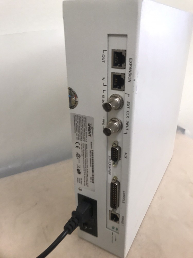 Spirent Smartbits SMB-200 Network Test Mainframe With 3 ML-7710