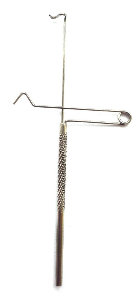 Fly Tying tools set for Young: bobbin, hackle pliers. whip finisher. threader