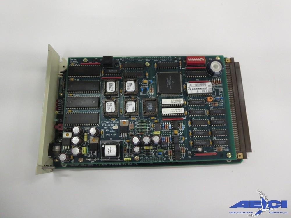 TELECOM SOLUTIONS 090-45018-05 MAINTENANCE INTERFACE SYS; D0PQACG1AA