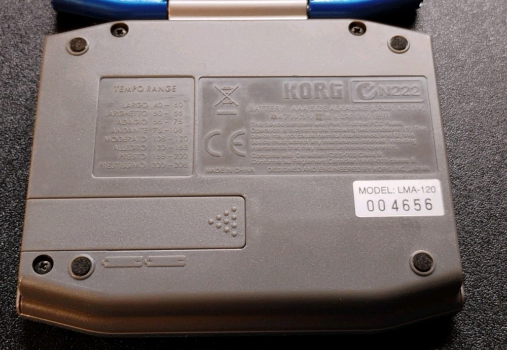 Korg LMA-120 Digital Metronome