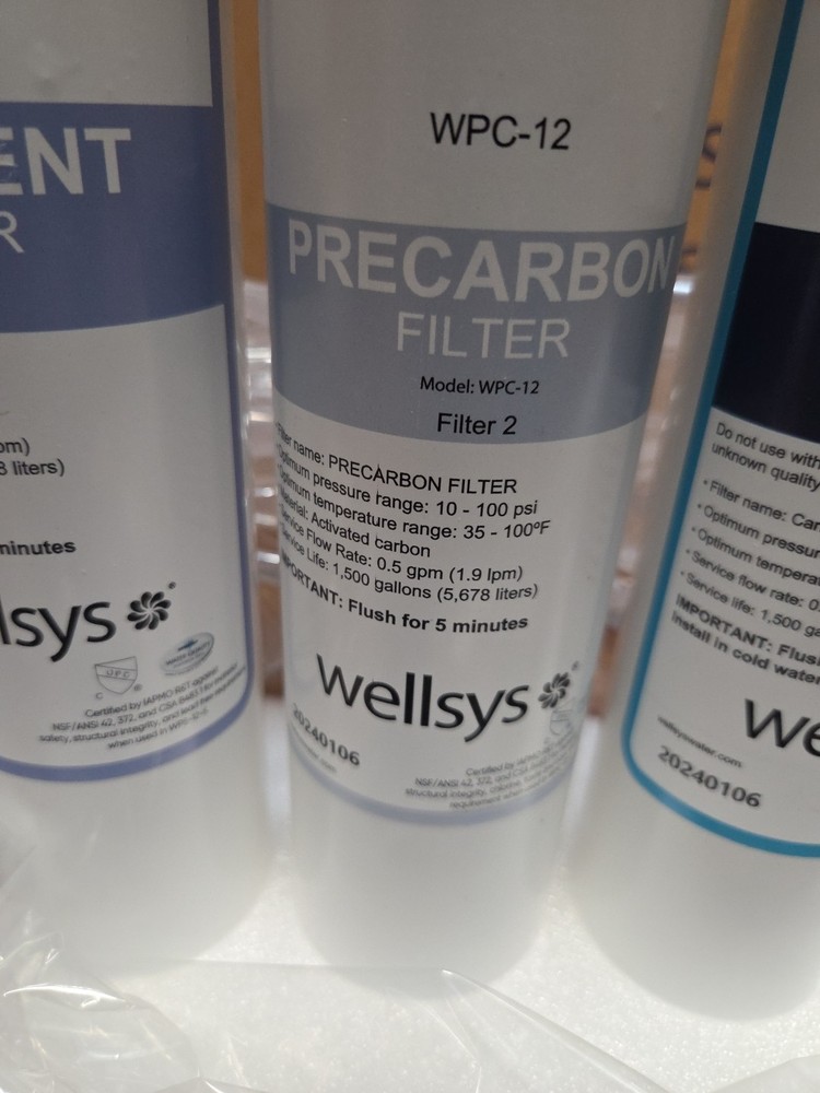 Wellsys Ws-U12-Ro i5 Filter Pack