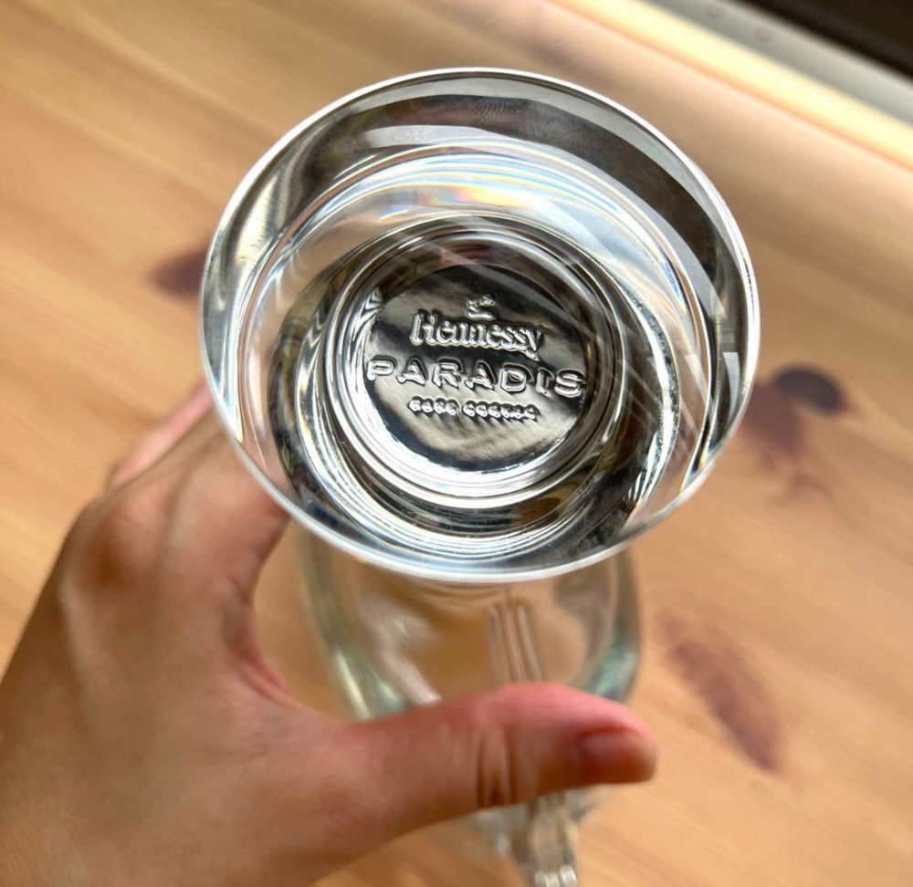 Hennessy Paradis Cognac Crystal Decanter Empty Bottle