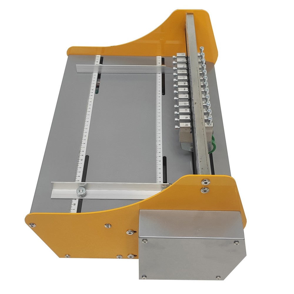 16.54in/420mm Sticker Half Cutting Machine Adhesive Marking Variable Speed 90W