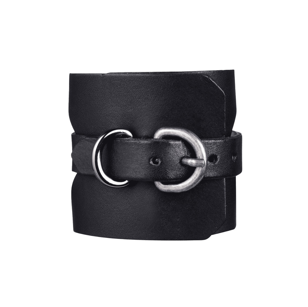 Agent Provocateur Veronica Black Leather Single Cuff NWT $200