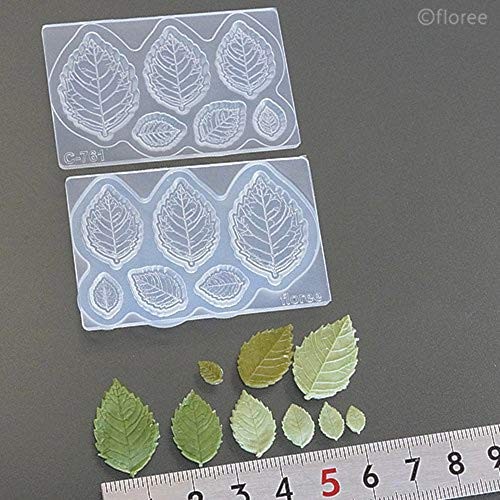 Kameshima Soft Mold Mini Leaf, Rose Leaf
