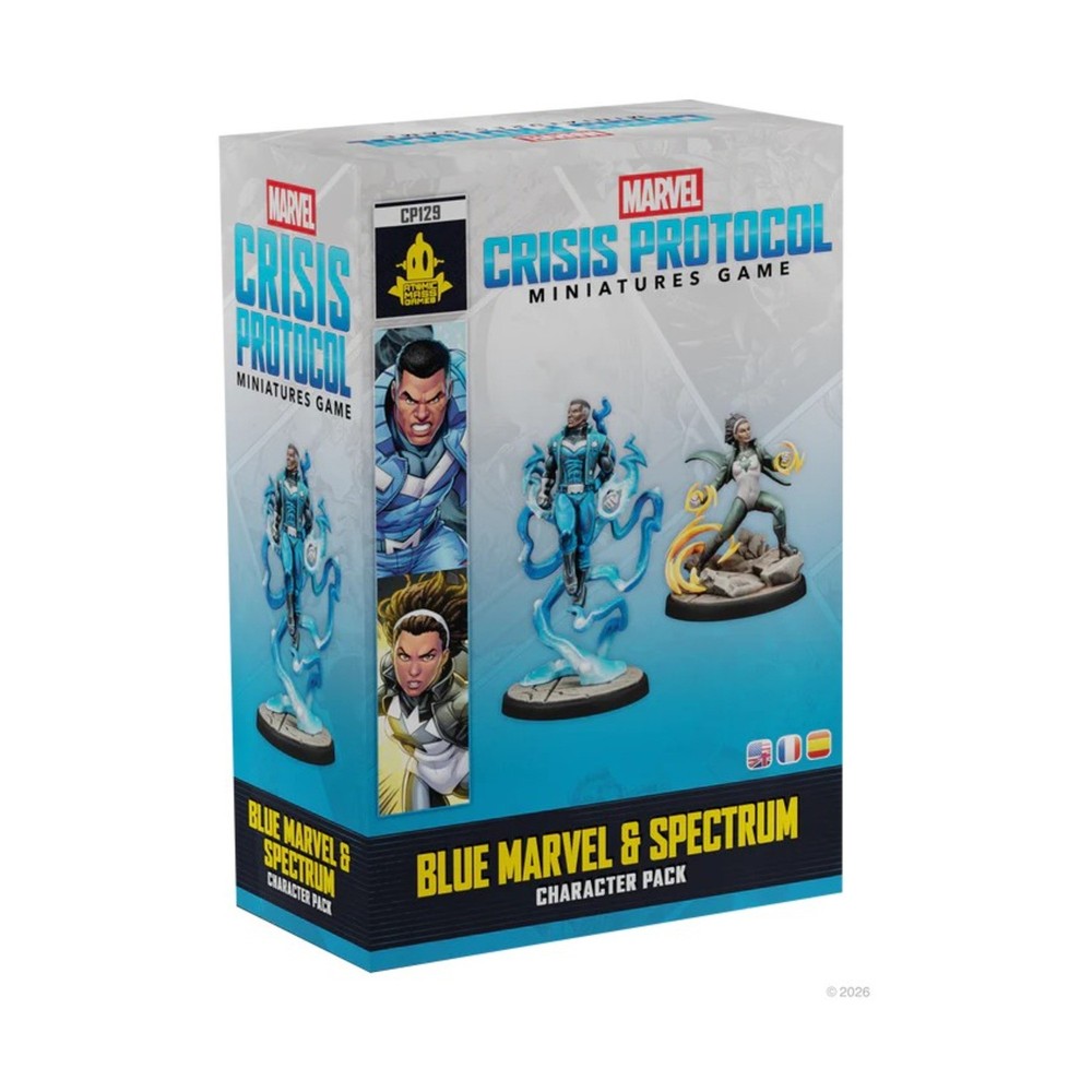 Atomic Mas Marvel Crisis Protoco  Character Pack - Blue Marvel & Spect Pack New