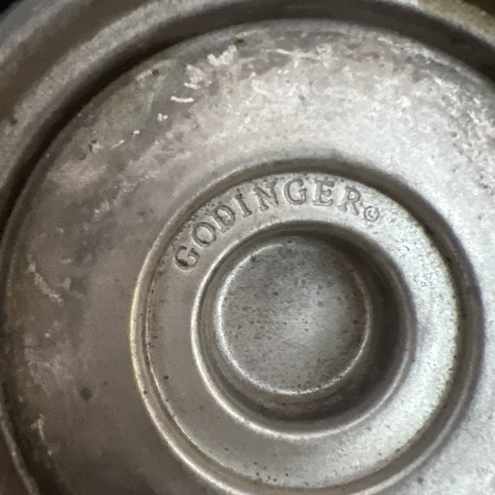 Silver Plated 2 Godinger Candle Holders 9.75"