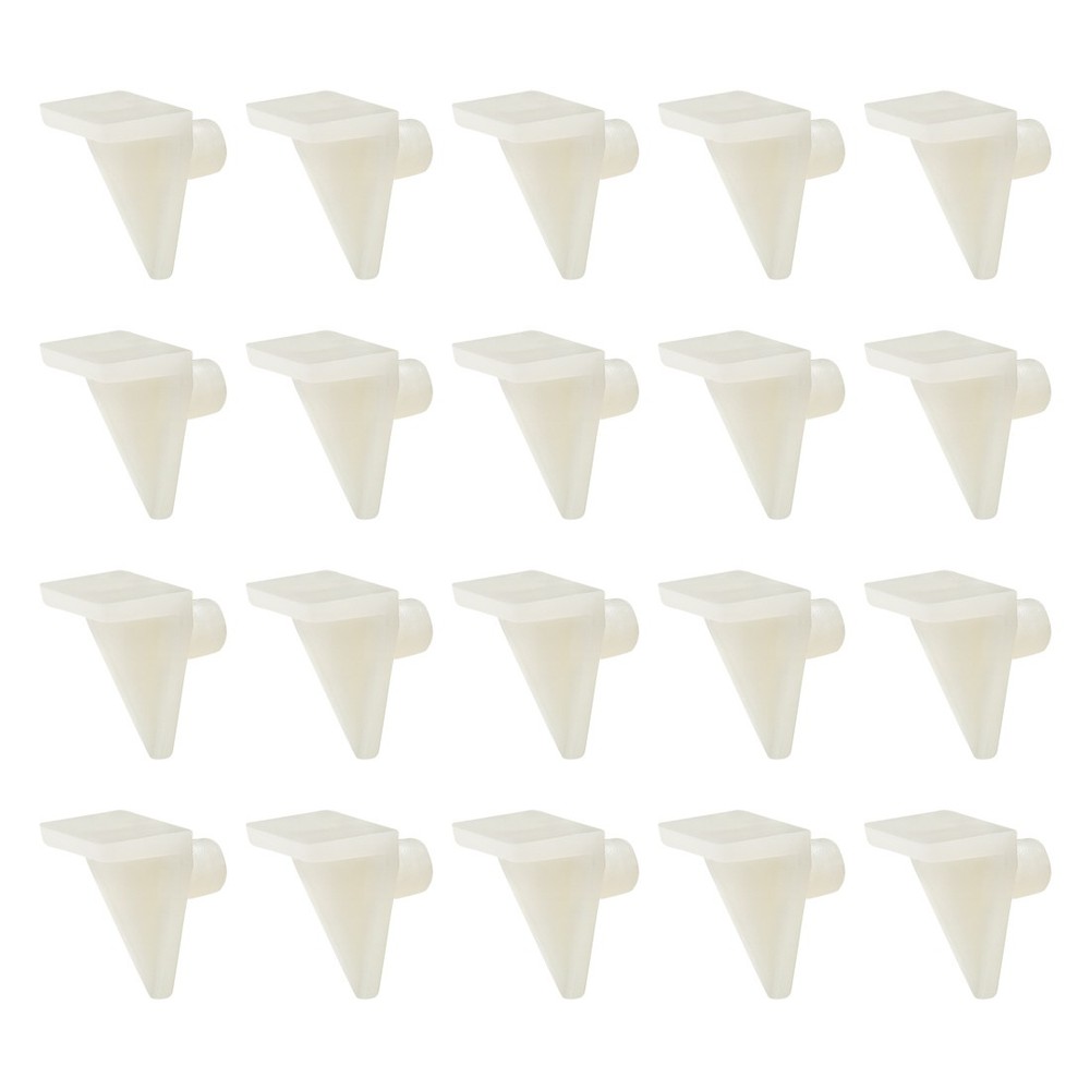 50PCS 5mm Plastic Shelf Support Pegs