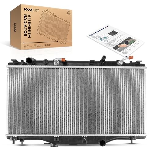 CU2412 Car Engine Radiator, Compatible with 2002-2006 RSX