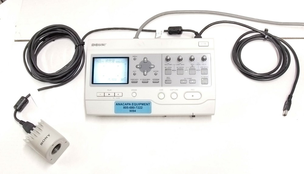 Sony DXC-S500 5 Megapixel Color Digital Camera w/ Controller For Microscope 9094