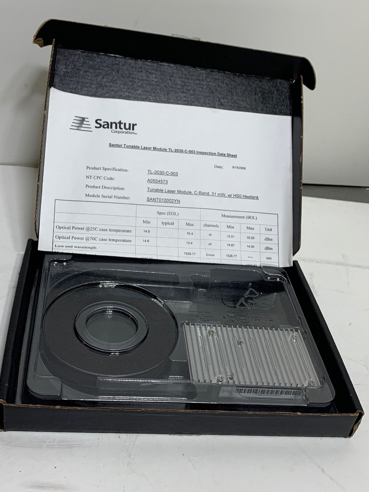 Santur Turnable Laser Module Full-CBandDFB Array TL-2030-C-003