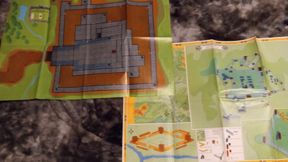 Dungeons and Dragons Advanced Castles 3 Dimensional Game Accessory