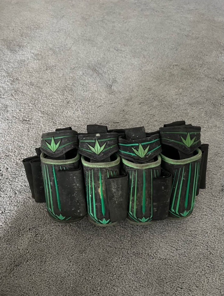 BNKR Kings Green Paintball Pack