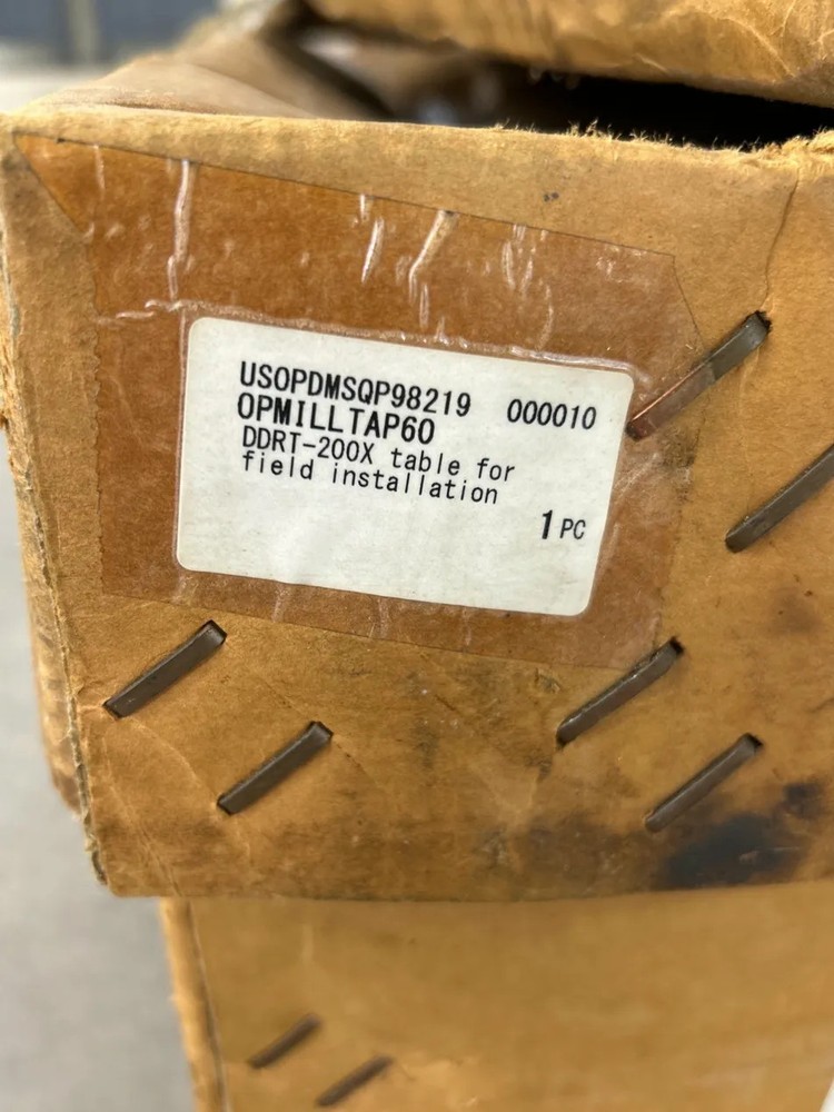 Mori Seiki Rotary Table Field Installation Table DDRT-200X