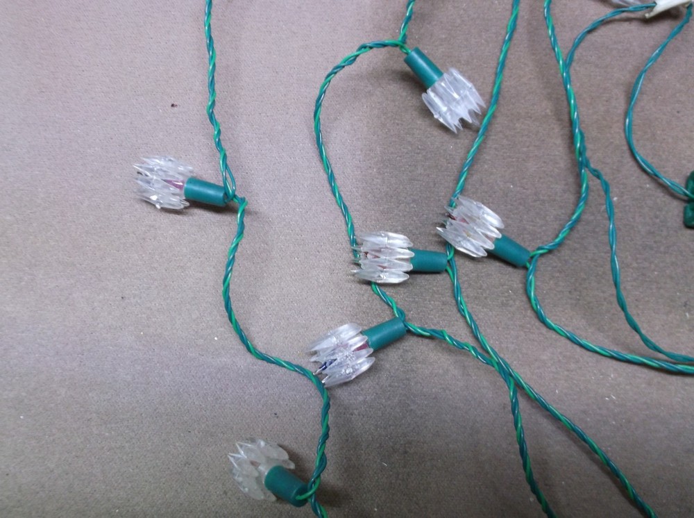 DECORATIVE CHRISTMAS X-MAS TREE MULTI COLORED LIGHT STRING 20 FOOT