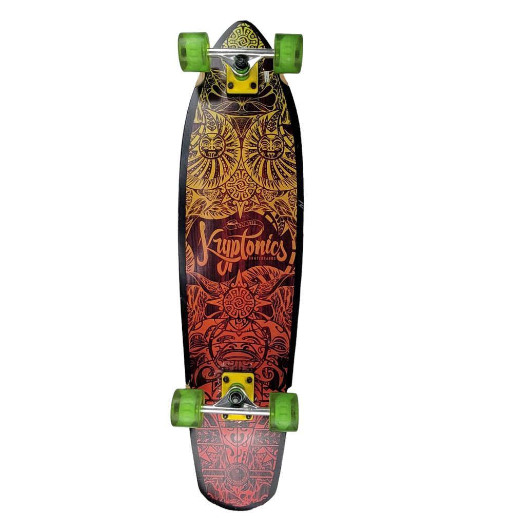 Kryptonics Cruiser Longboard Skateboard Complete