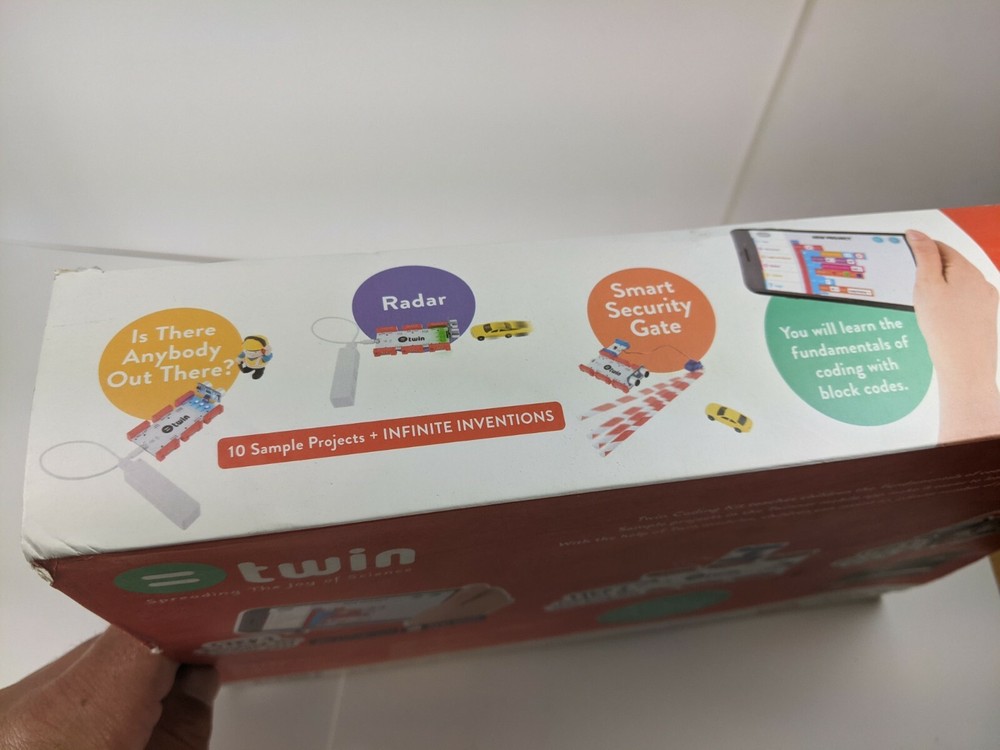Twin STEM Coding Kit Learn Programming for Children Ages 8+ Mobile App