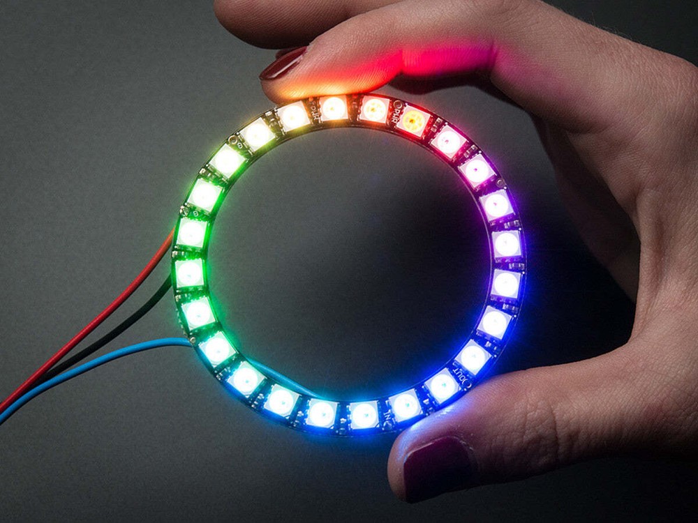 Adafruit NeoPixel Ring - Multiple Sizes