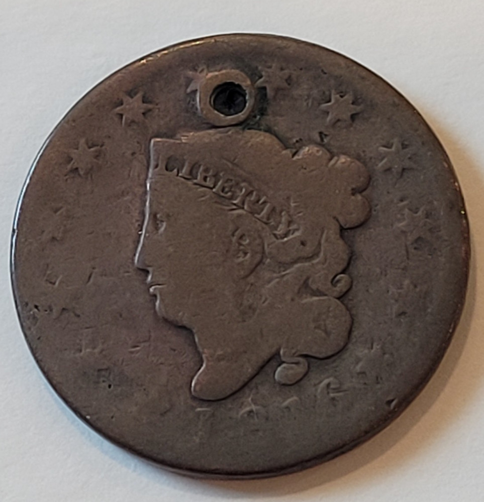 1816 Coronet Head Large Cent US Coin