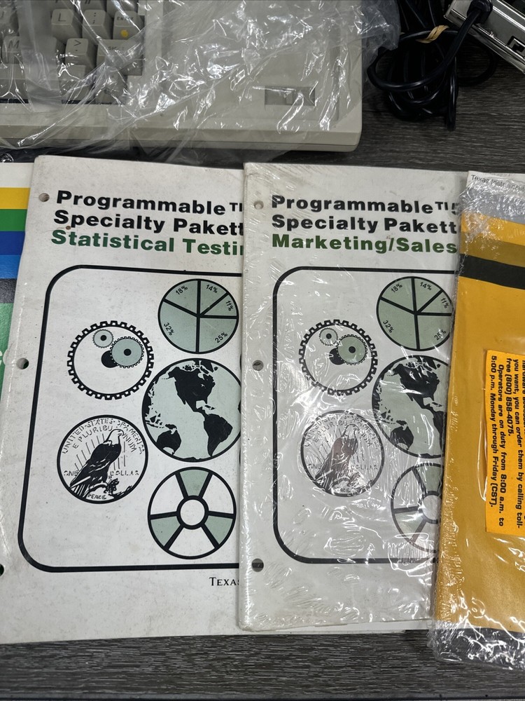 Vintage Texas Instruments TI 99/4A Home Computer In Box