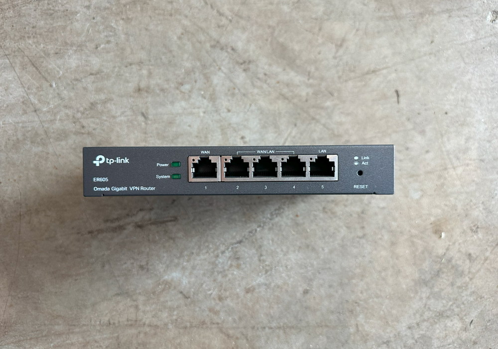 TP-LINK ER605 Gigabit Multi-WAN VPN Router
