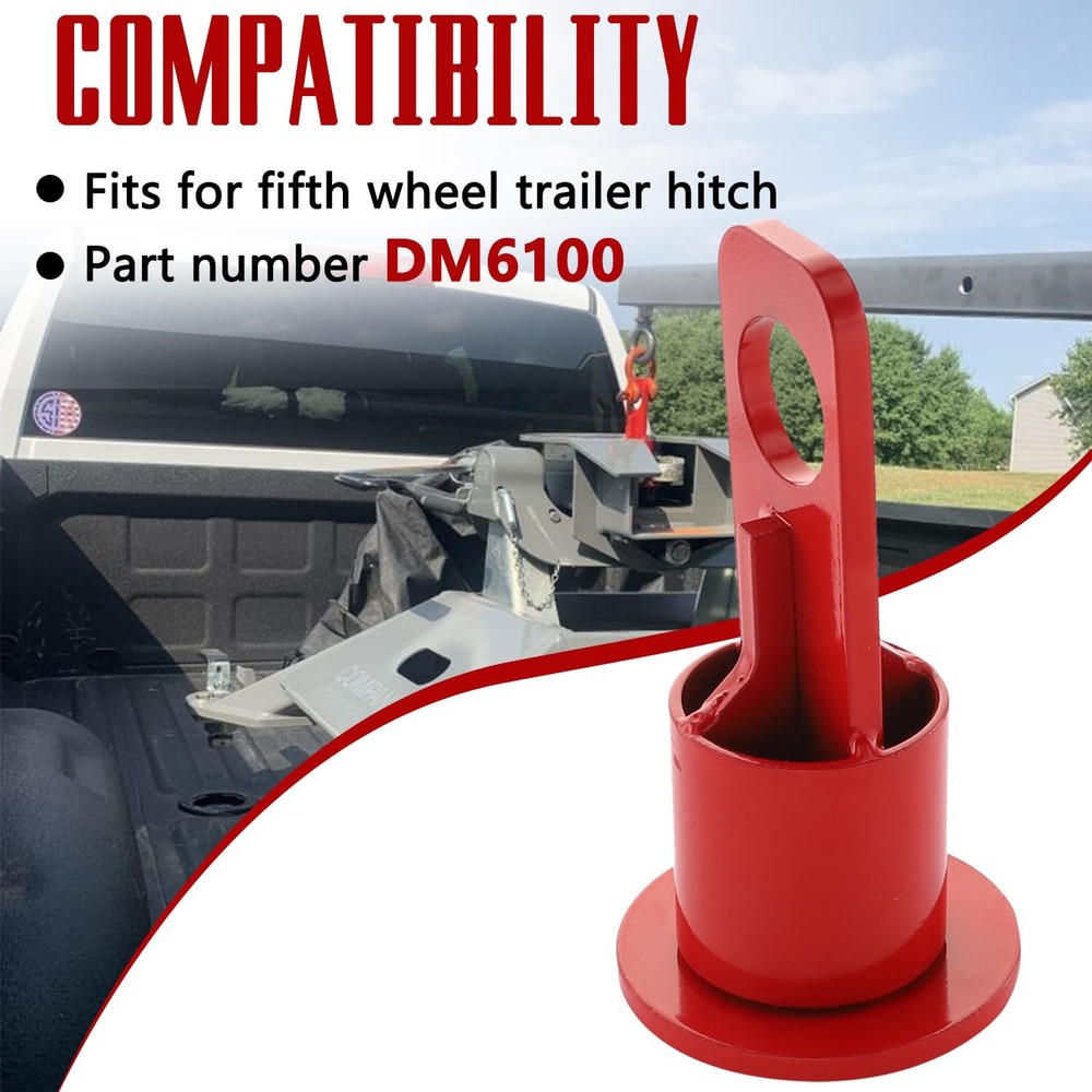 IFYKIM 5th Wheel Lifting Hook Hitch Bracket Fifth Red