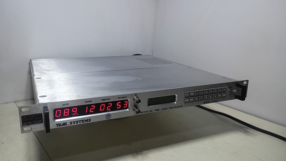 Trak Systems 9000A-1 Modular Time Code Processor P/N 49000-1000-101