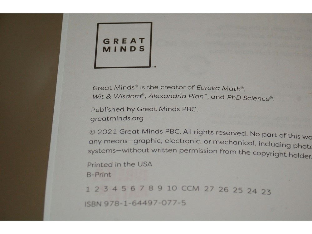 Eureka Math² Squared Kindergarten Module 3 Learn Student Book - Weight: 7.44 oz.