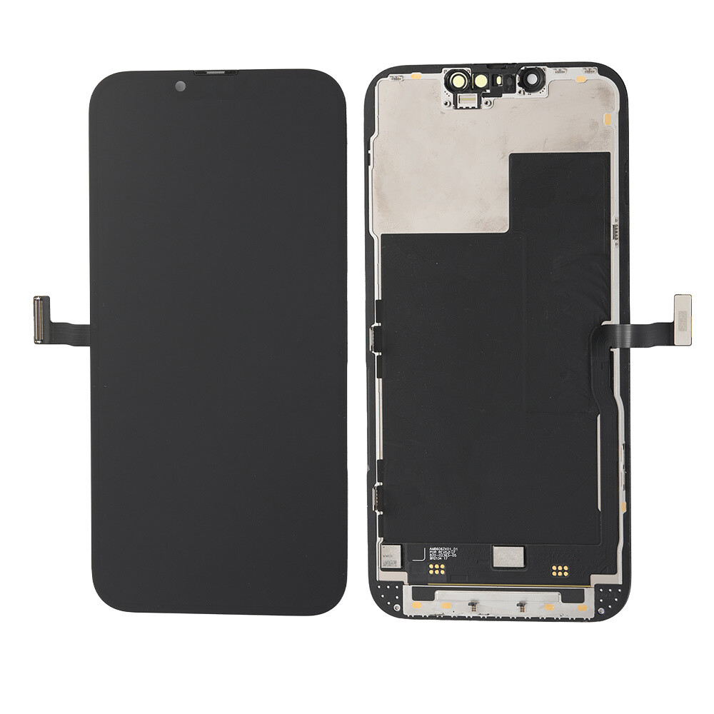 Hard OLED For iPhone 13 Pro LCD Display Touch Screen Digitizer Frame Replacement