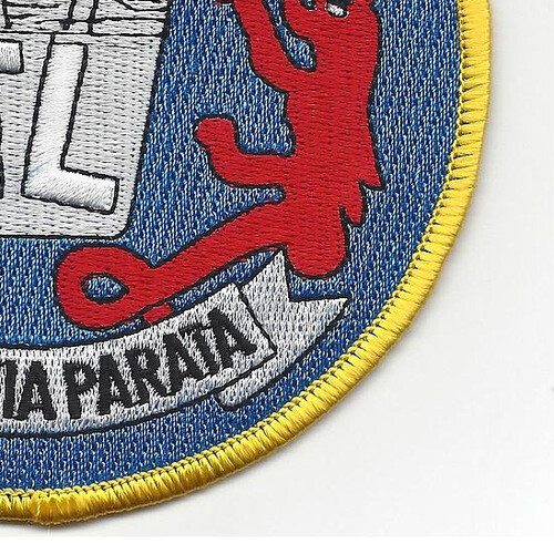 USS Telfair APA 210 Attack Transport Ship Patch
