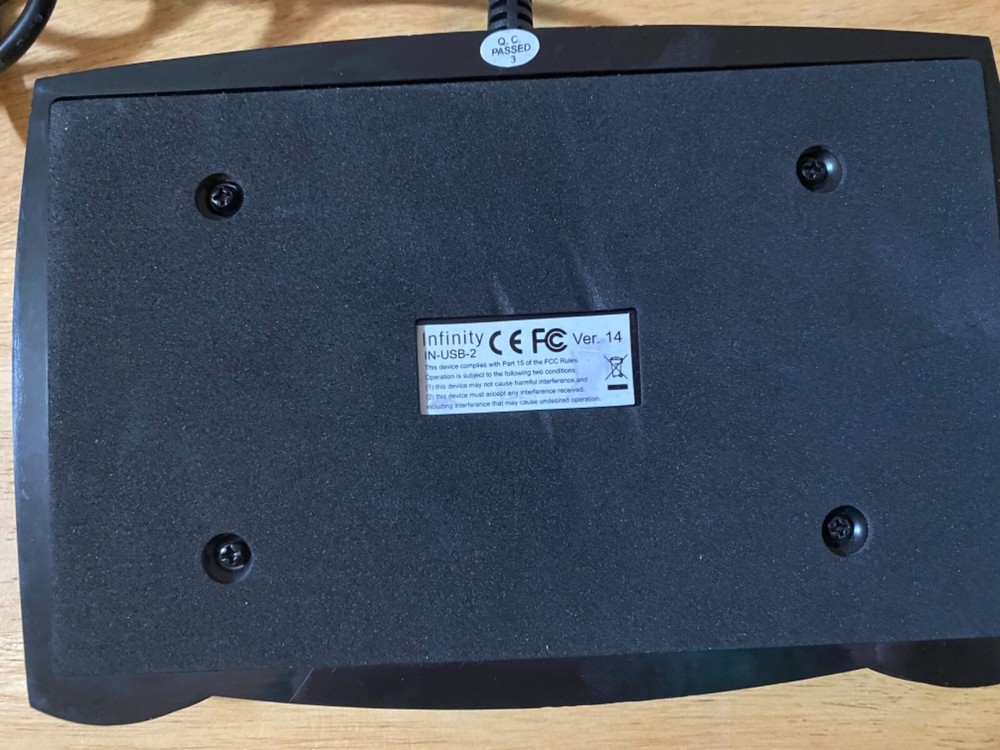 Infinity IN-USB-2 USB Digital Foot Control