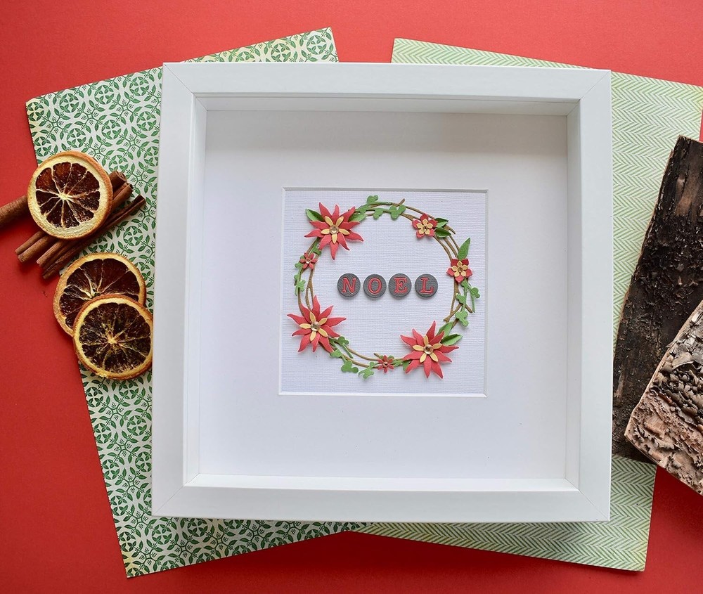 Sizzix Thinlits Pretty Wreath Cutting Dies by Pete Hughes 662575 NEW