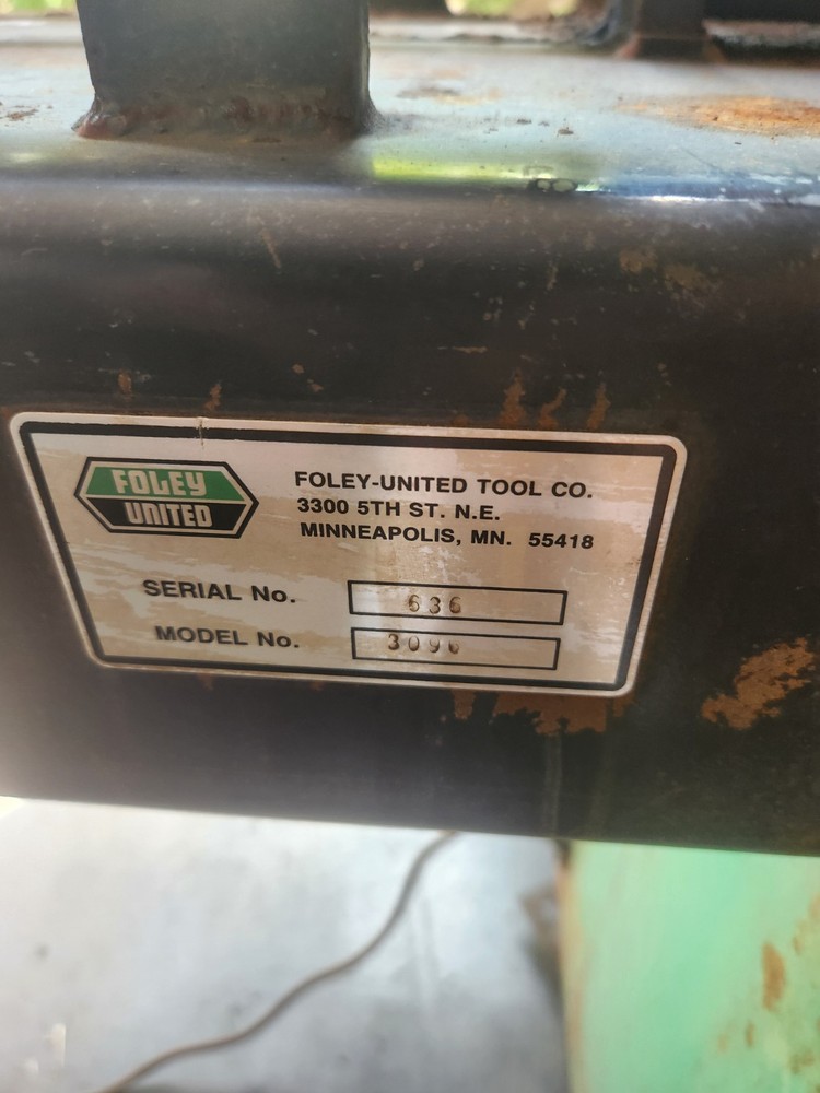 Foley Model 3096 rotary blade sharpener